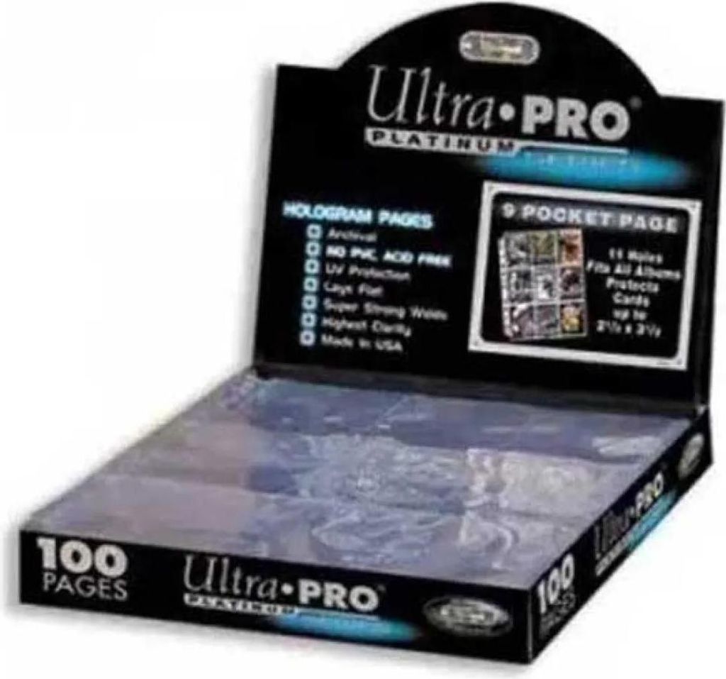 UltraPro TCG Kartenhülle für 9 Karten 100PK Produktbild 