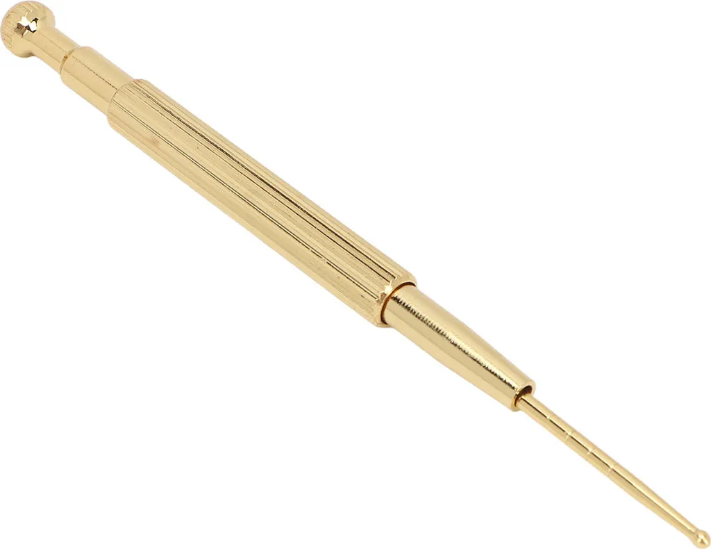 Stylo de réflexologie faciale et auriculaire manuel avec sonde à ressort