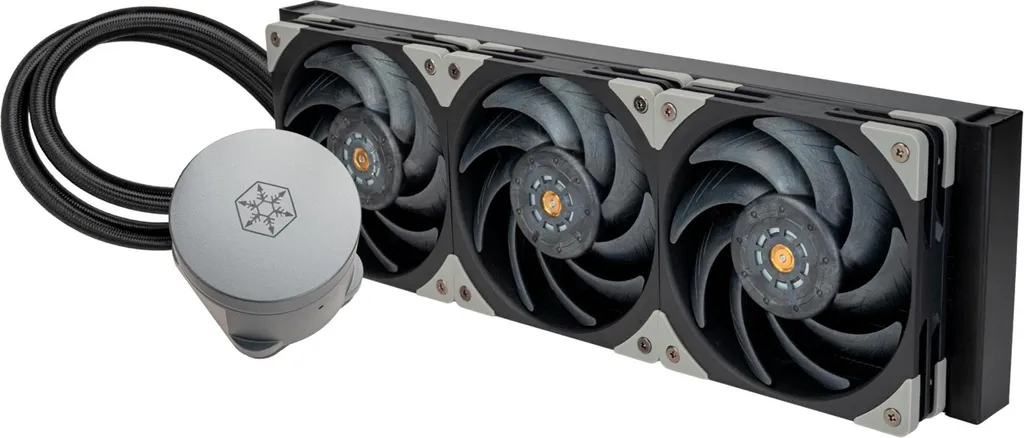 Refroidissement par eau SilverStone Hailstone 360 avec pompe silencieuse