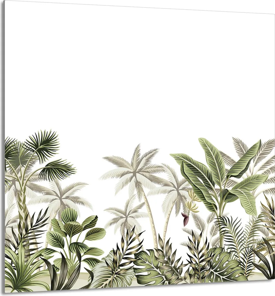 Lastra in Vetro Temperato Cucina 60x65 cm - Paraschizzi Resistente Calore