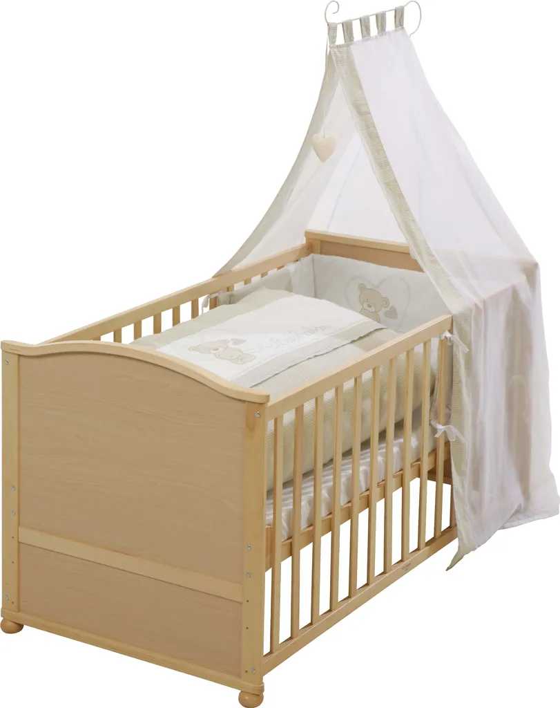 Parure de lit bébé complète Liebhabär Roba pour lit évolutif enfant