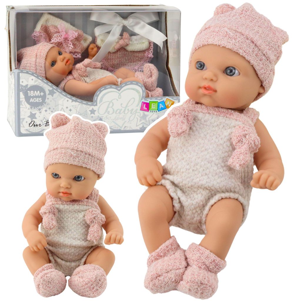 Babypop Roze Outfit Hoed Slab 18 Cm Productafbeelding 