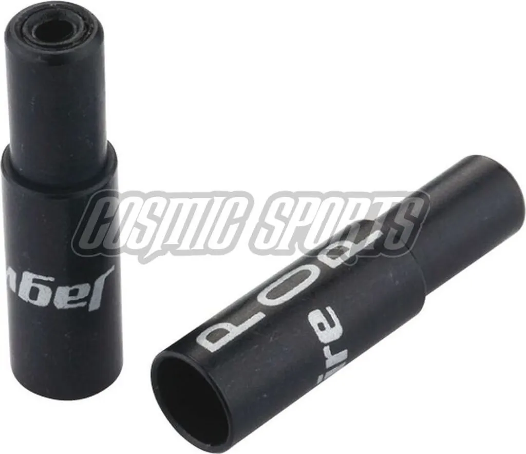 Embouts de frein Jagwire Pop 5mm KEB alliage noir pour rénovation vélo