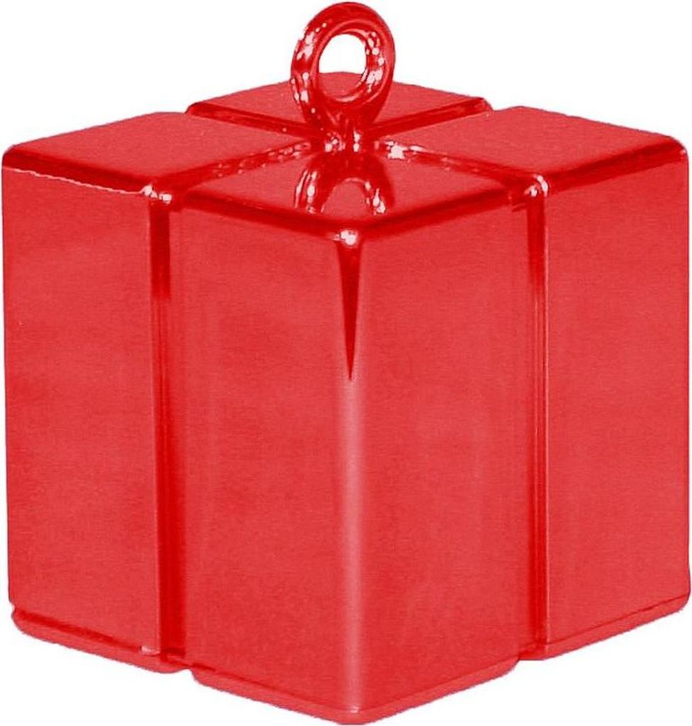 Ballongewicht Geschenk rot 120 g