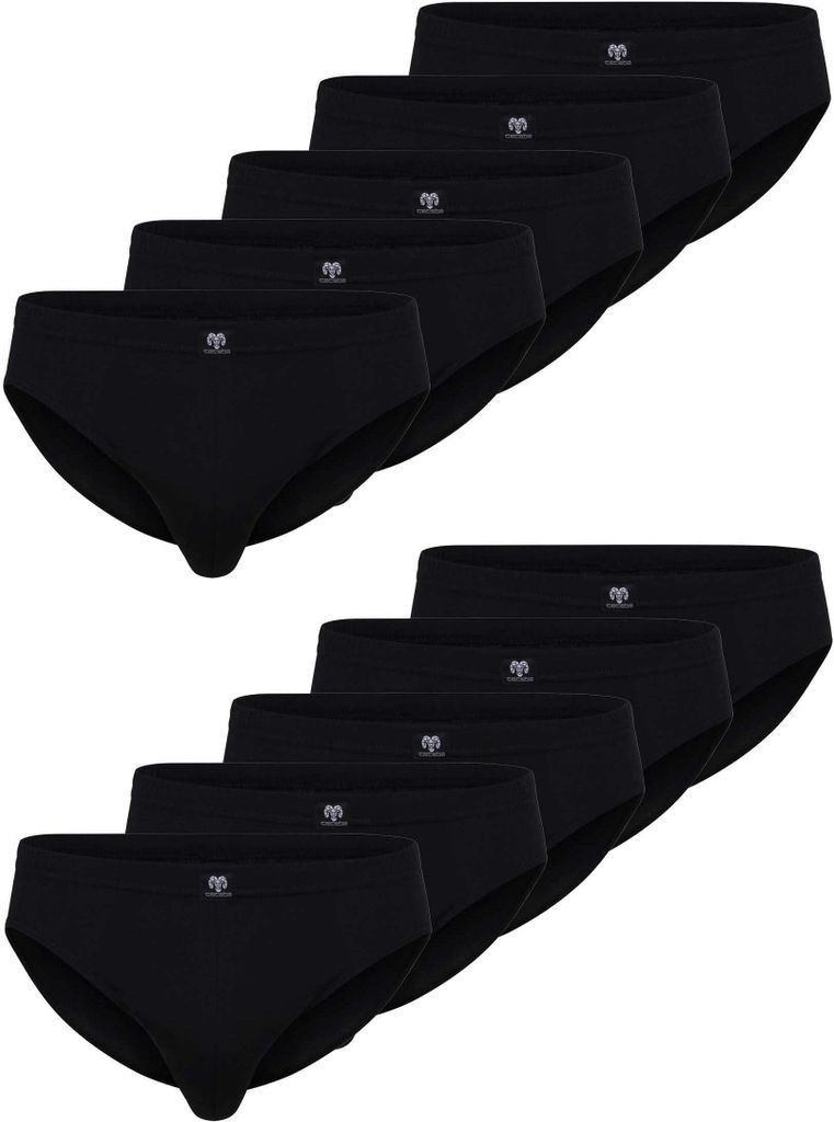 CECEBA Herren Slips Unterhosen 10er Pack Größe: 8 Produktbild 