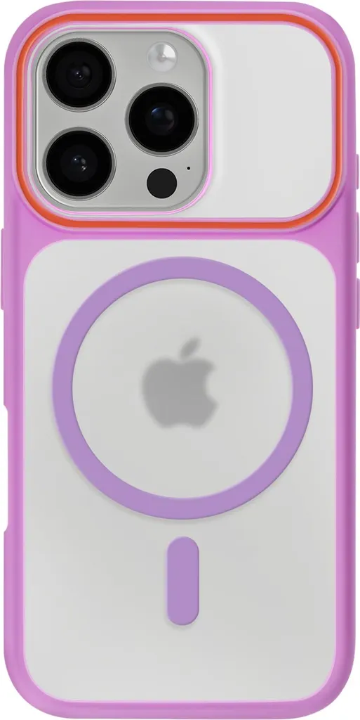 Custodia Viola MagSafe iPhone 16 Pro Avizar - Design Elegance Rigido