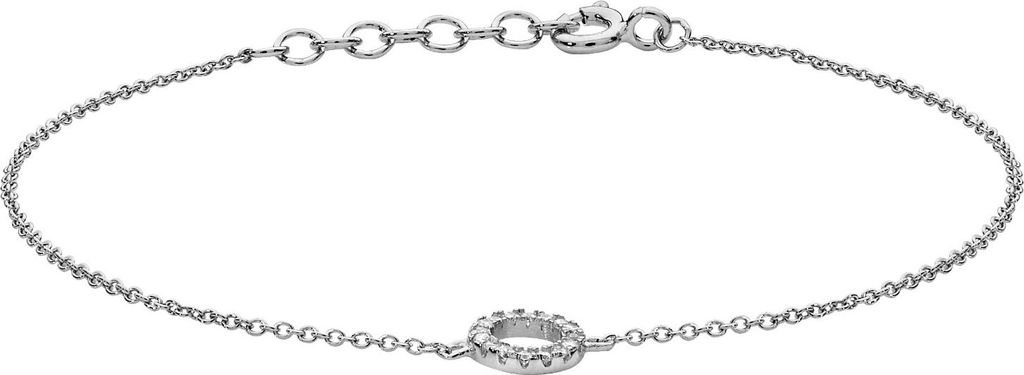 Chices 925 Sterling Silber Damen - Armband mit Zirkonia; TRS25578