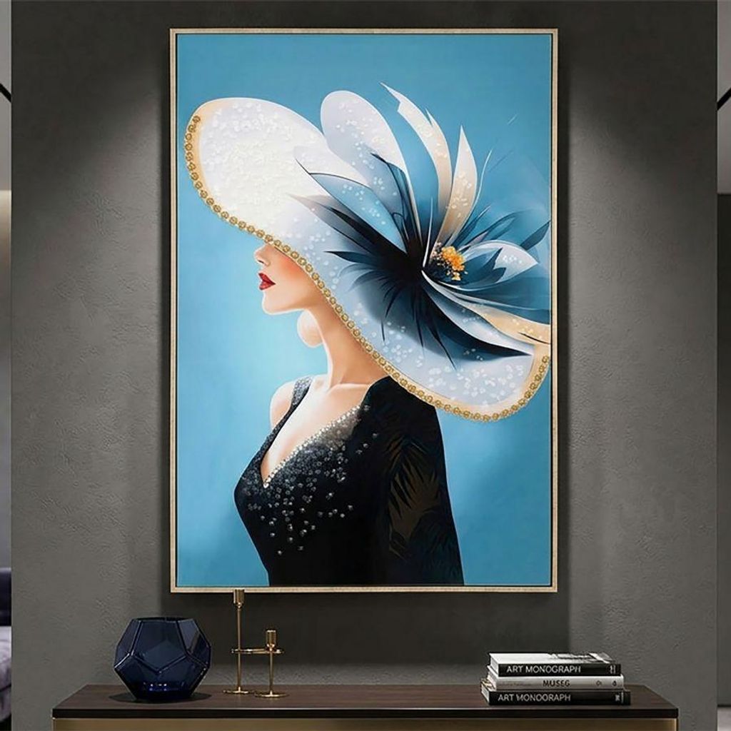 Lakovaný obraz na plátne s rámom 62x4x92 cm Obrázok produktu 
