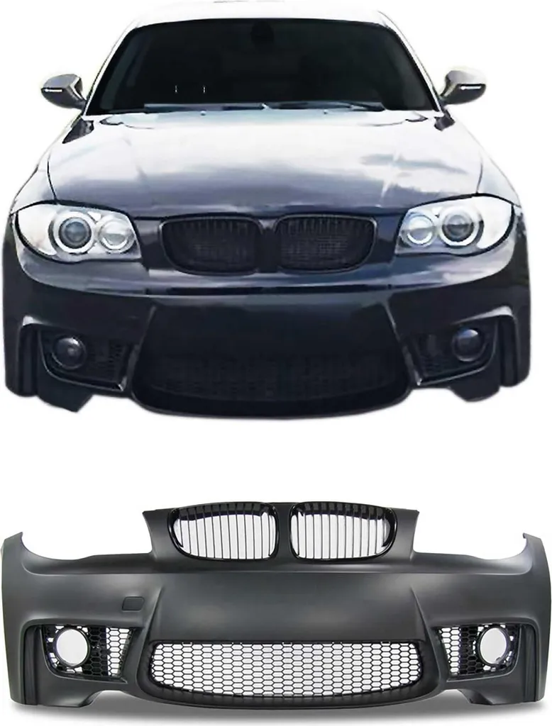 Pare-chocs Avant pour BMW Série 1 2004-2013 Rénovation Look Sportif