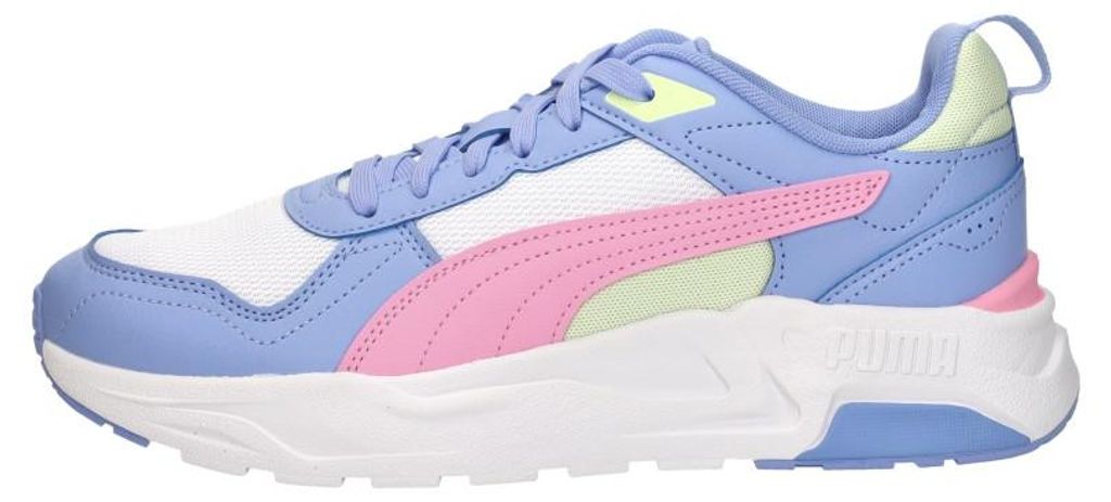 Puma Trinity 2 LT Jr Sneakers Laag - Licht blauw - Maat 37