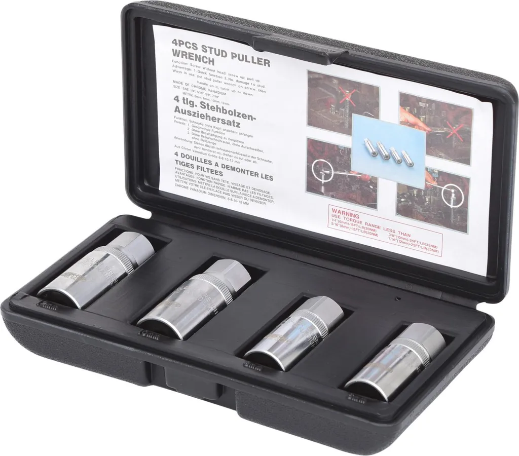 Jeu d'extracteurs de goujons à galets KS TOOLS 152.1100 ultra robuste - 2
