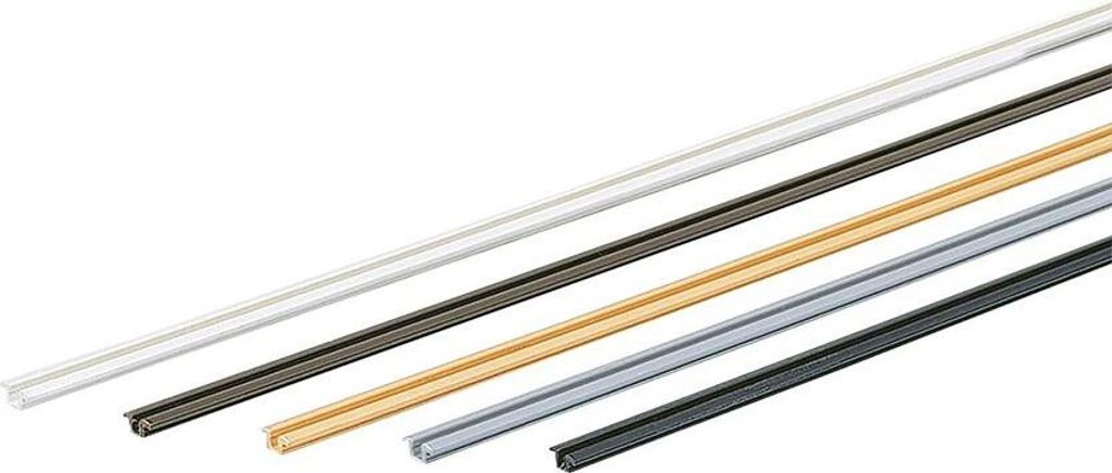 Hettich Laufprofil Slide Line 55 / 0251220 Länge 4000mm Türgewicht max. 15 kg Kunststoff weiß - 25120