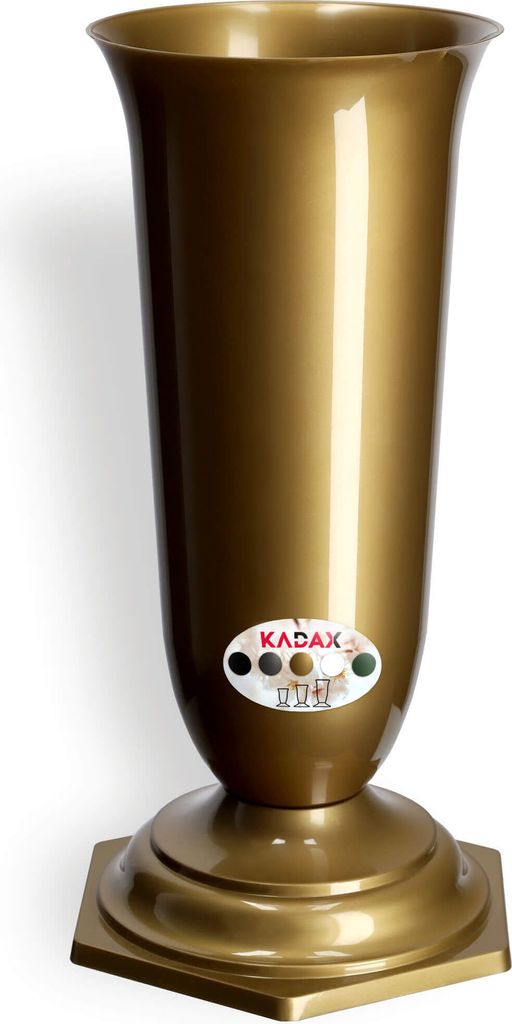 KADAX plastová váza na hrob "Sorano", váza na cintorín, Obrázok produktu 
