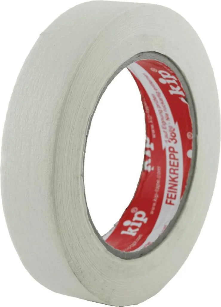 Masquage peinture précis avec Kip 3804 bande de crêpe 24 mm pour murs