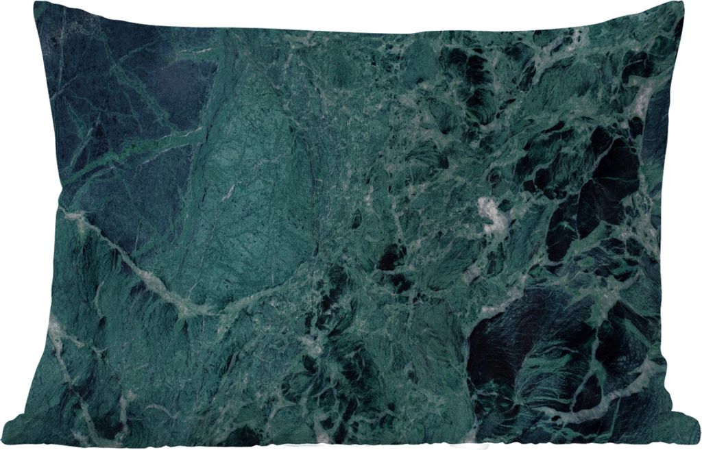 MuchoWow Outdoor Kissen - Marmor - Stein - Textur - Marmoroptik - Design - 60x40 cm - Wetterfest - Lounge Kissen - Zierkissen - Kissen für Innen...