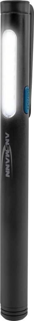 ANSMANN Mini Stiftleuchte LED Taschenlampe, 130 Lumen, Clip, kleine Penlight