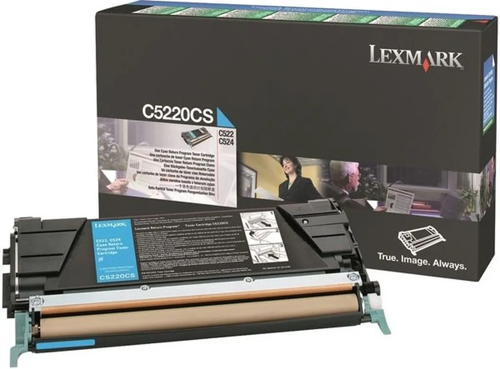 Lexmark C5220CS Toner Ciano Originale | Stampa Professionale 3000 Pag