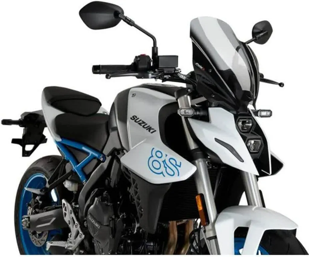 Sute de vent Touring Puig pour Suzuki GSX-8S - Bulle Haute Fumée