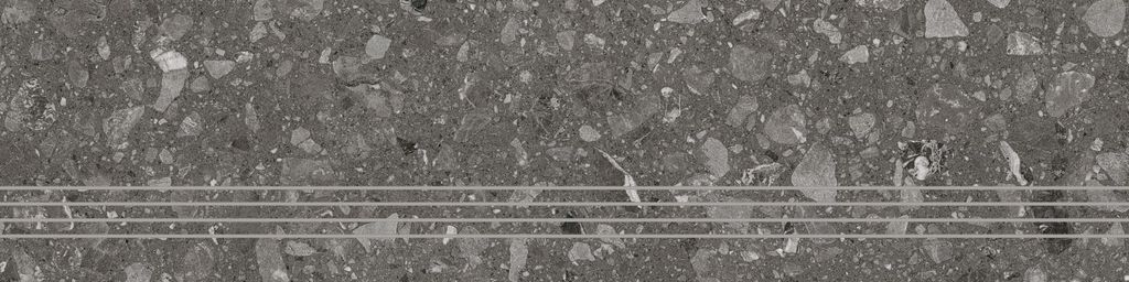 Treppenfliese Terra 30 x 120 cm anthrazit