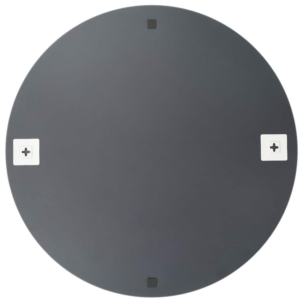 vidaXL Nástenné zrkadlo 60 cm Okrúhle sklo Obrázok produktu 5
