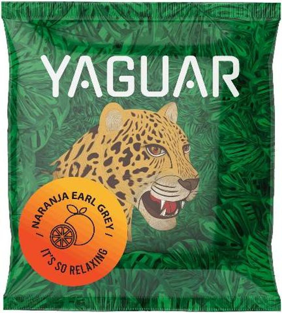 Yaguar Yerba Mate Tee Naranja Earl Grey 50g