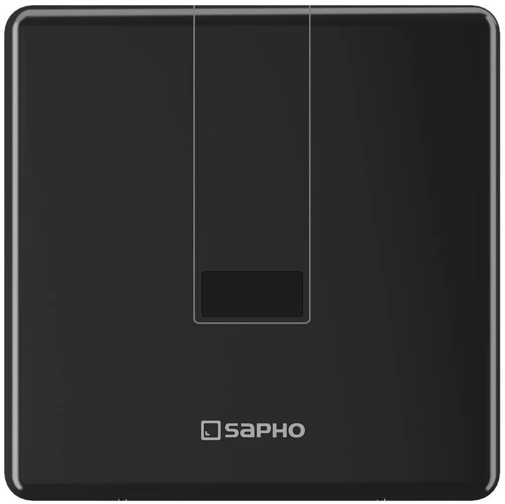 Chasse d'eau urinoir noire Sapho PS006B : stop aux mauvaises odeurs