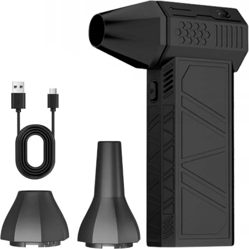 Mini Air Duster Elettrico 100000RPM: Potenza Turbo USB-C Senza Fili