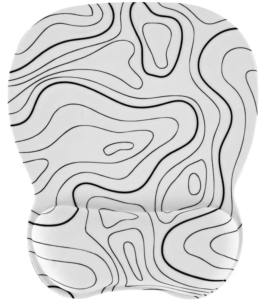 Tapis de souris gaming avec repose-poignet ergonomique et étanche