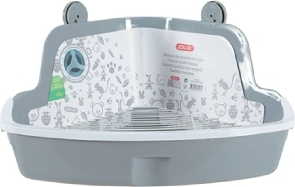 Ferplast Meerschweinchenkäfig CAVIE 15 – 70x47x38 Cm Mit Zubehör (Heuraufe, Napf, Trinkflasche, Häuschen)