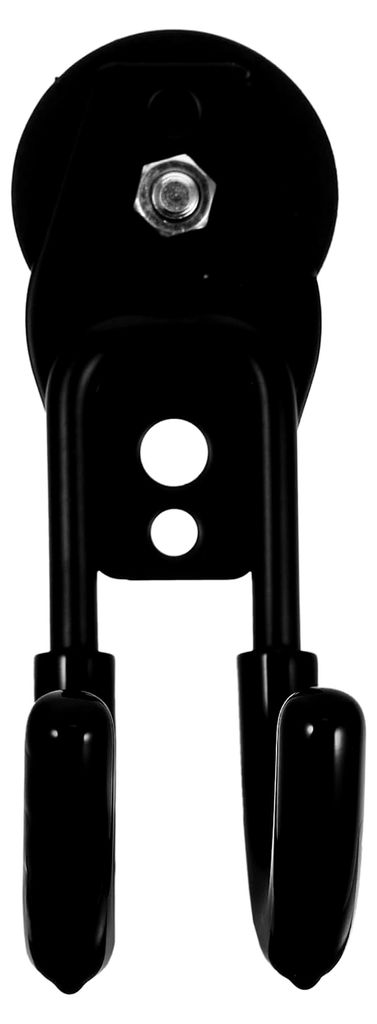 Magnetischer Haken mit Gummibeschichtung für Werkzeuge, rutschfest, schwarz, geeignet für Garage und Lager