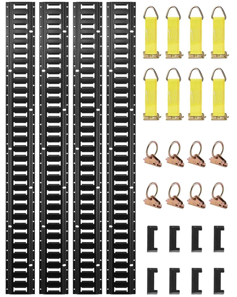VEVOR Rail d'arrimage Rail Airlin 30 pcs. Rail de transport Image du produit 