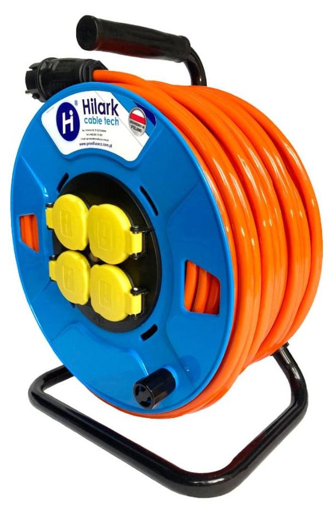 PUR-Verlängerungskabel 3x2,5 H07BQ-F ORANGE 35m