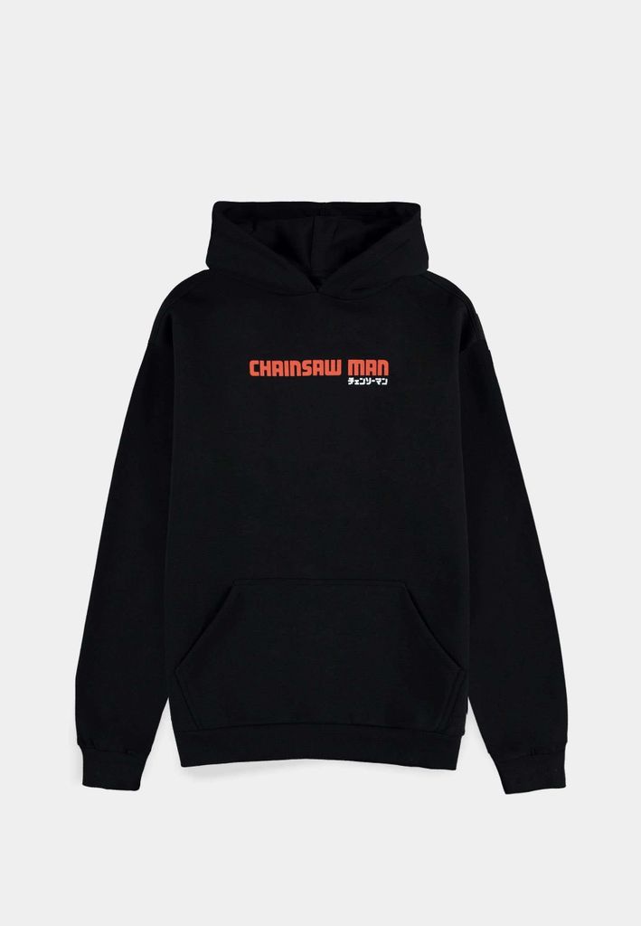 Chainsaw Man Kapuzenpullover Herren Devil Hunter schwarz L