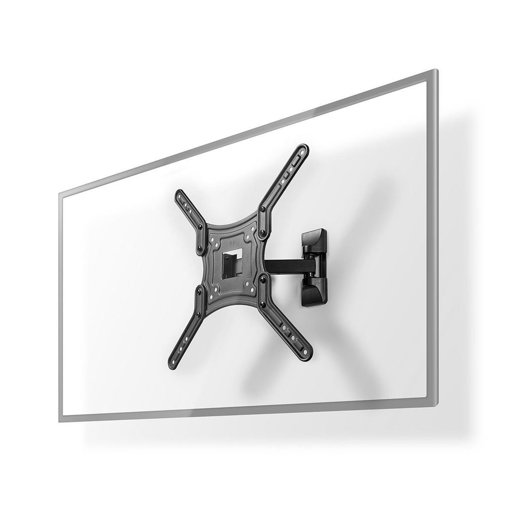 Nedis TVWM1430BK Vollbewegliche Wandhalterung fÃ1/4r 58,42 - 139,7 cm (23 - 55 Zoll) LCD-/Plasmageräte, max. 30 kg Traglast, max. VESA 400 x 400