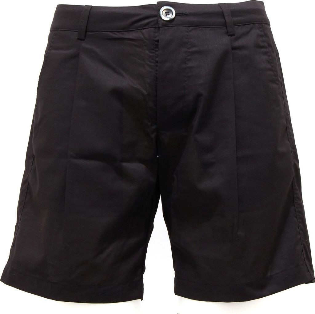 5847S Bermuda Mann NEO MODENA schwarz kurze Hose Männer