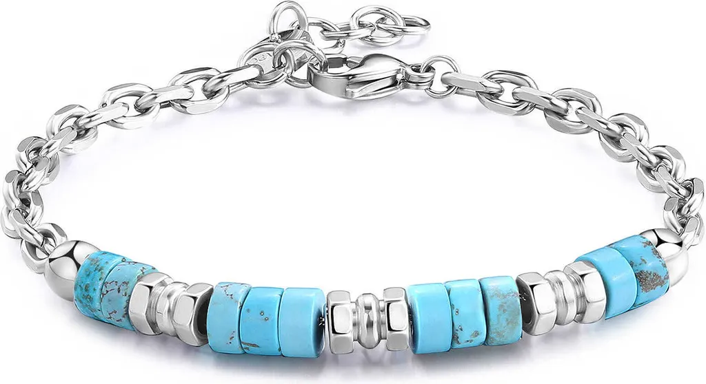 Cadeau Idéal : Bracelet Homme Sagapò Riot Argenté pour Look Tendance