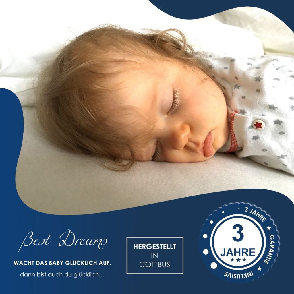 Kindermatratze ERIS  80 x 160 cm Babymatratze für Babybett Produktbild 5
