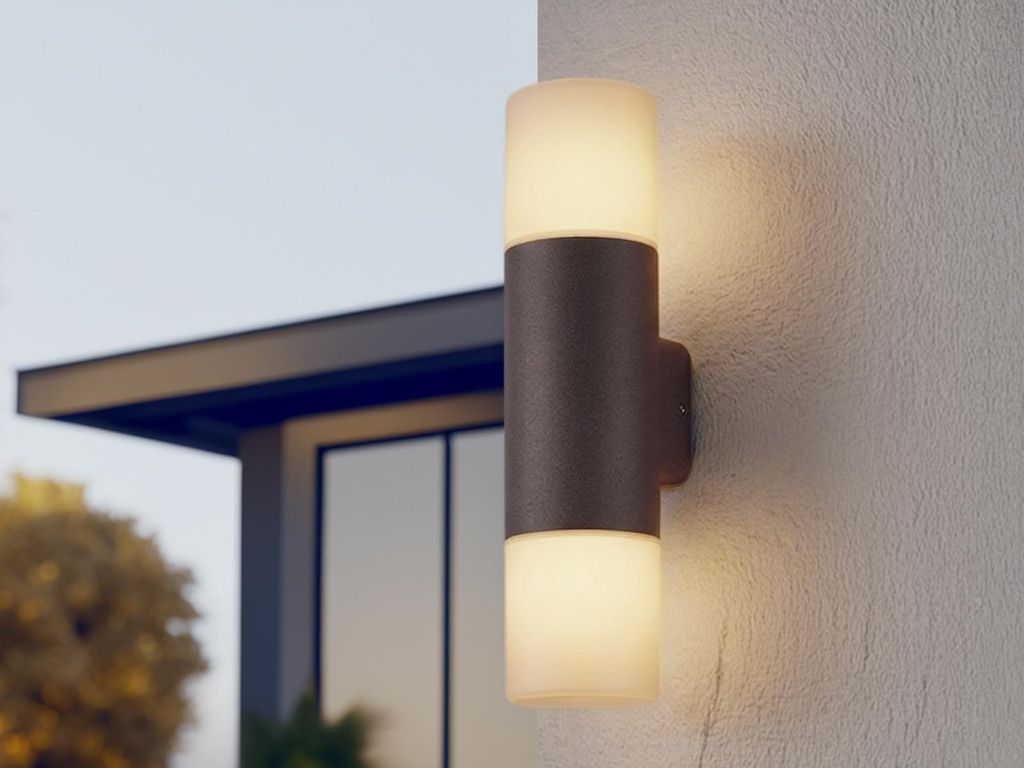 TRIO-Leuchten HOOSIC applique BH 8,50x33 cm marrone Lampada Immagine del prodotto 
