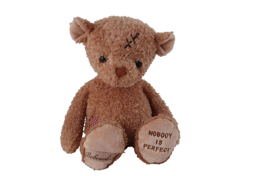 Bukowski Kuscheltier Nobody ́s Perfect Braun