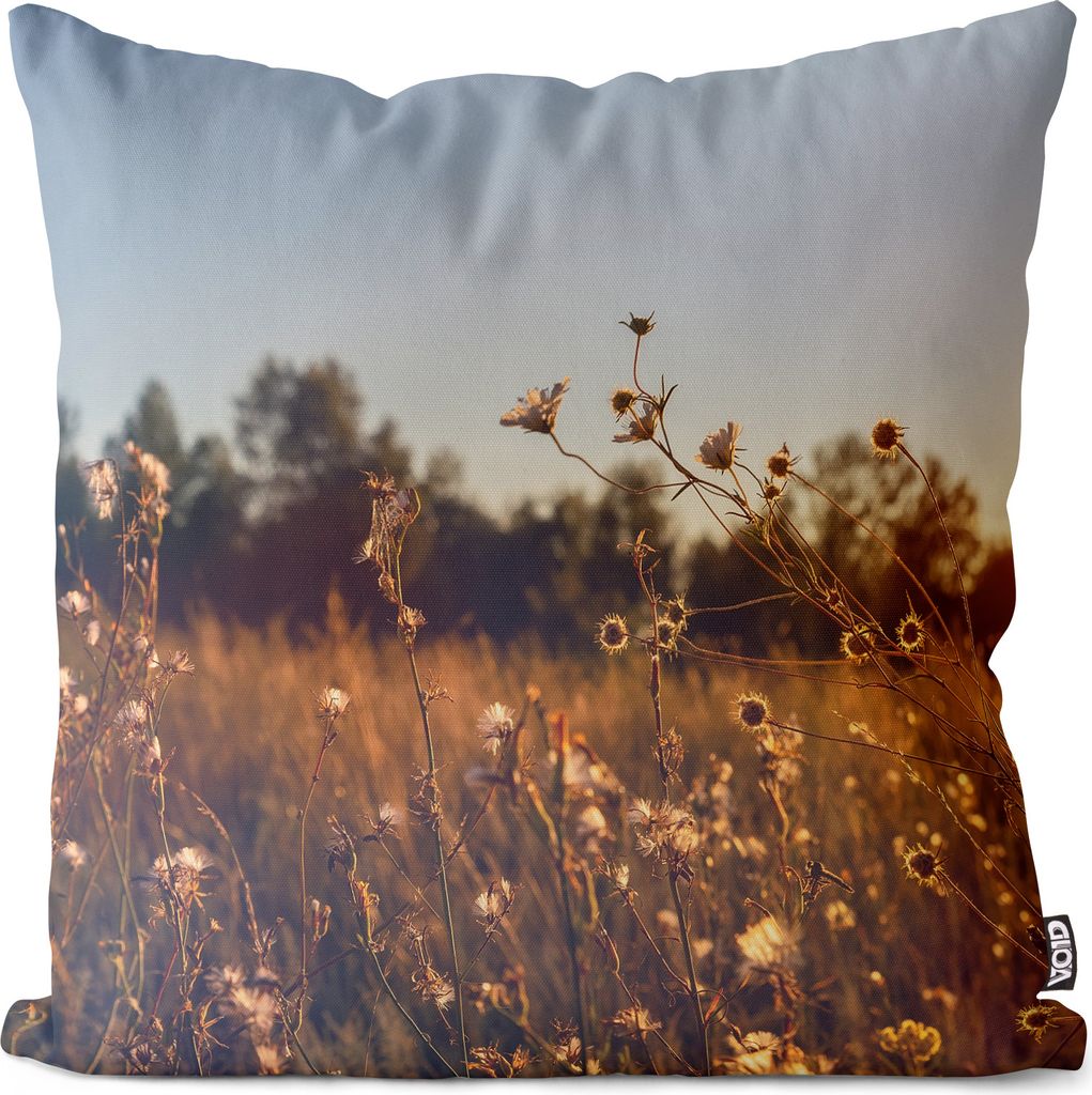 VOID Trockenblumen Wiese Blumen Kissenbezug Kissenhülle sofa couch wohnzimmer dekoration wasserfest Outdoor Garten Kissen bezug deko