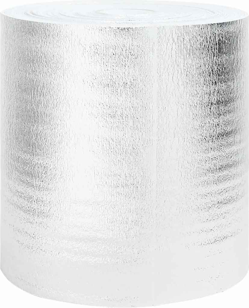 Heizkörper-Reflektorfolie Silber 5 x 0,5 m Polyethylen