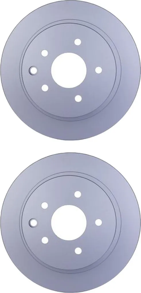 Disques de Frein HELLA Arrière en Fonte Grise pour VENUCIA S5 2 Pièces