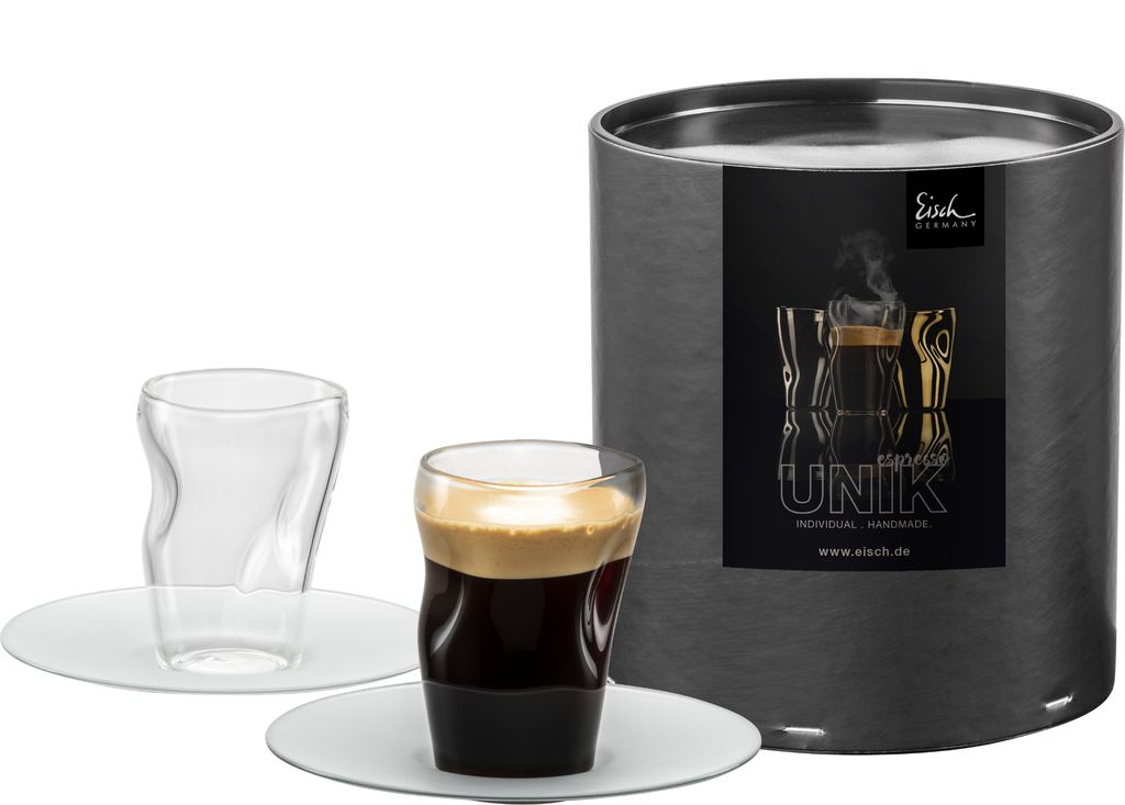 Eisch UNIK 2er Set Espressotassen satiniert