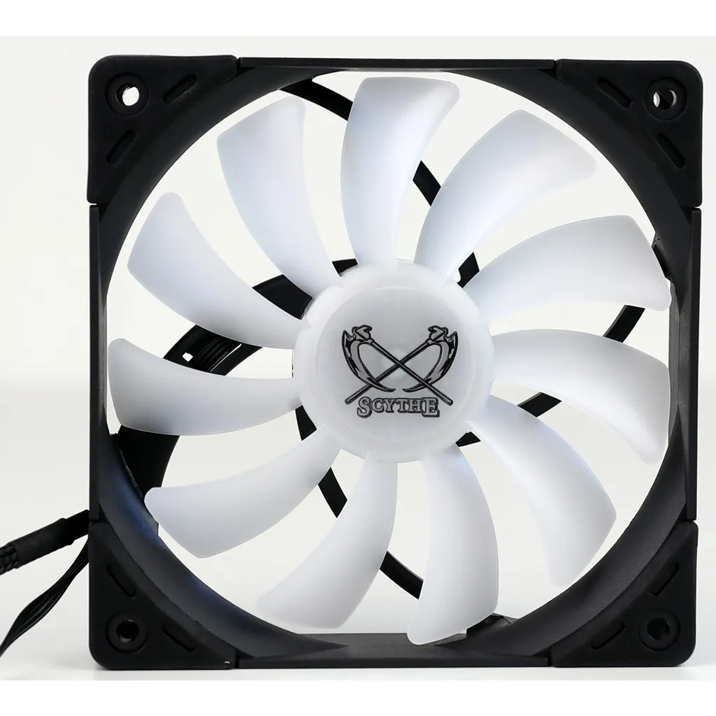 Ventilateur PC 120mm Scythe Kaze Flex PWM RGB pour refroidissement tour