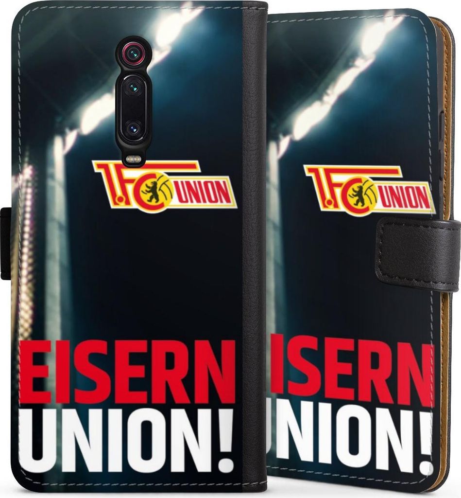 DeinDesign Klapphülle für Xiaomi Mi 9T Handytasche Lederhülle Tasche 1. FC Union Berlin Fanartikel Fußball