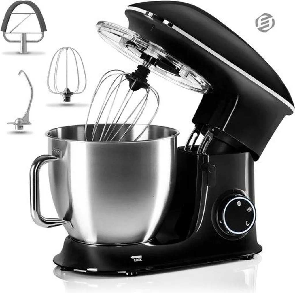 Mixeur avec bol anti-éclaboussures pour cuisiner proprement sans effort