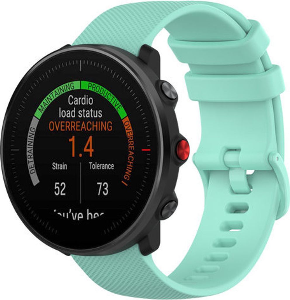Strap-it Polar Vantage M Armband Silikon (Aqua)