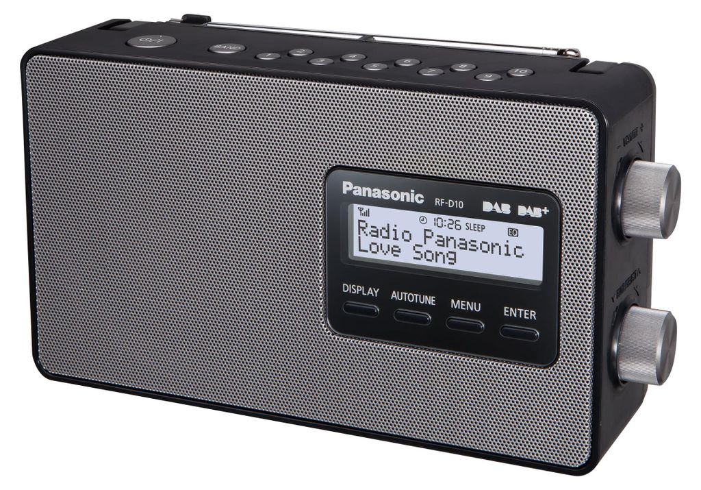 Panasonic RF-D10, Osobisty, Cyfrowy, DAB, DAB+, FM, 87,5 - Zdjęcie produktu 