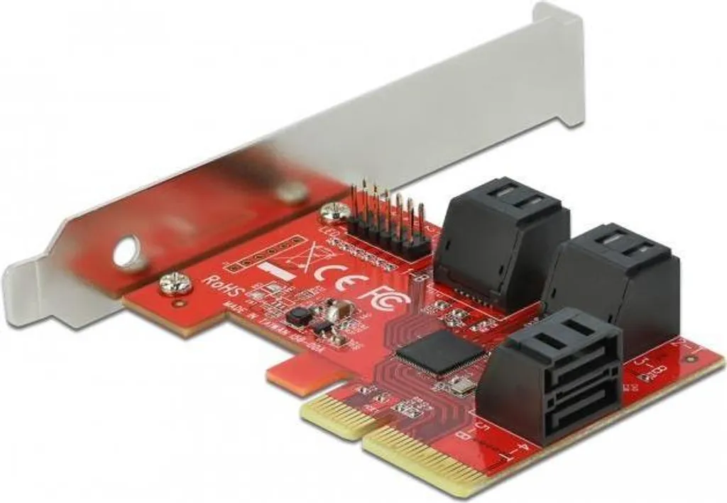 Delock 89042 Controller SATA 6Gb/s PCIe 3.0 x4 per Server e PC