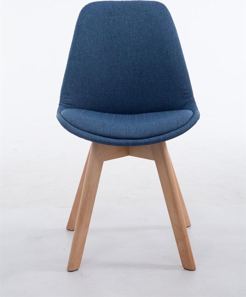 Besucherstuhl HLO-CP2 V2 Natura Stoff  blau Produktbild 